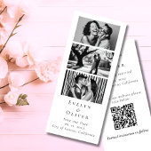Trouwen Save the Date Photo Booth QR-code Uniek