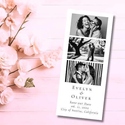 Trouwen Save the Date Photo Booth QR-code Uniek