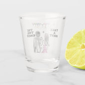 Trouwen Shot Glas (Achterkant)