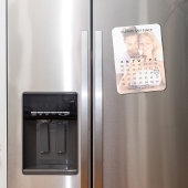 Trouwen Sla de datum op Aangepaste kalender Magneet