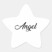 Trouwen - Stickher Ster Sticker (Voorkant)