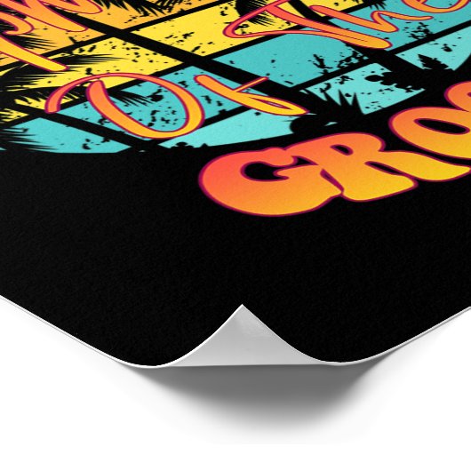 Trouwen - stiefmoeder van de bruidegom Grappige ge Poster (Hoek)