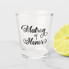 Trouwen van de Matron of Honor Shot Glas