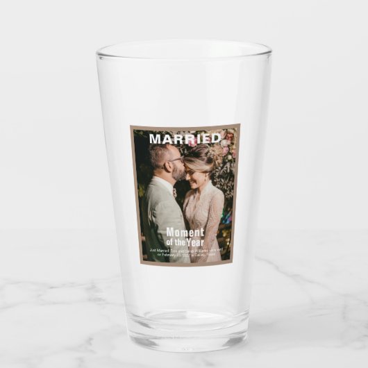 Trouwen Voeg foto toe Glas (Achterkant)