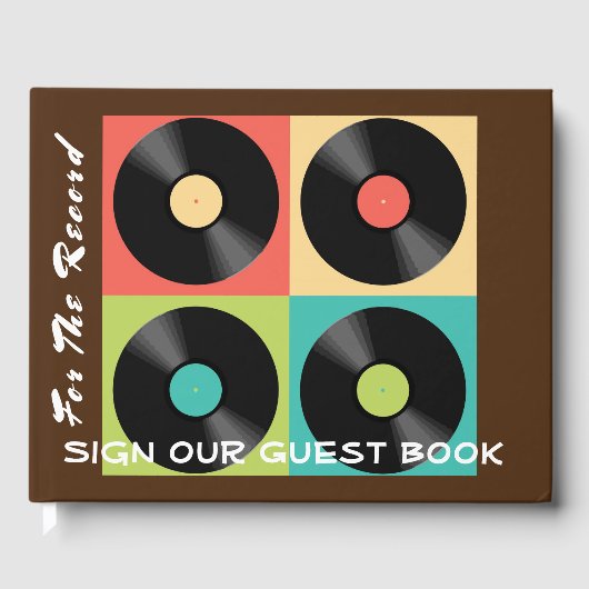 Trouwen voor de goede orde gastenboek (Voorkant)