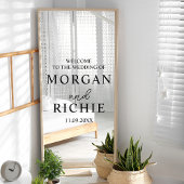 Trouwen Welkom Teken Vinyl Decal, Trouwen Raamsticker