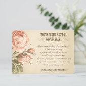 Trouwen wenst goed  kaarten (Staand voorkant)