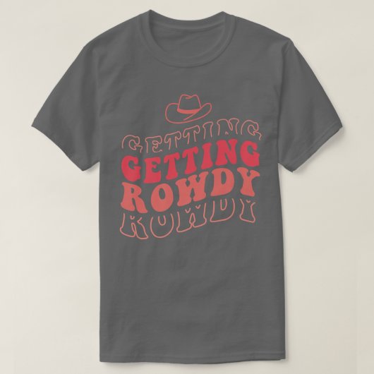 Trouwen Wordt Ruw Bruidsfeest Verloofde T-shirt (Design voorkant)