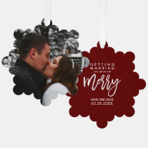 Trouwen zeker Merry Save the Date