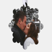 Trouwen zeker Merry Save the Date Ornament Kaart (Links)