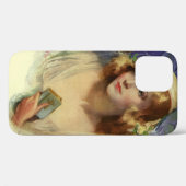 Trouwende bruid met Bijbel, Religieuze Huwelijk Case-Mate iPhone Case (Achterkant (horizontaal))