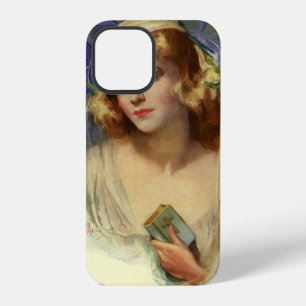 Trouwende bruid met Bijbel, Religieuze Huwelijk iPhone 12 Hoesje