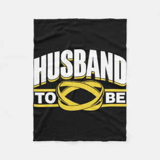 Trouwende Bruid Team Feest Bruidegom Ongehuwd  Fleece Deken