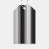 Trouwende Cartoon Skelet Bruid + Bruidegom Fantasi Cadeaulabel (Achterkant)