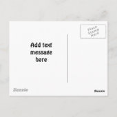 Trouwende eenden 3 briefkaart (Achterkant)