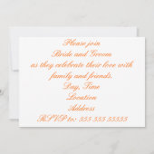 Trouwende eenden - Trouwkaart Kaart (Achterkant)