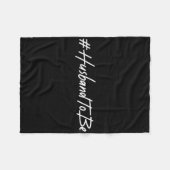 Trouwende Verloofde Echtgenoot Bruidegom Toekomsti Fleece Deken (Voorkant (Horizontaal))