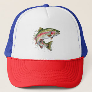 Trouwens Visliefhebber – Forel Vissen Design Trucker Pet
