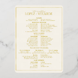 TROUWENTOURAGE PAGINA FOLIE UITNODIGING