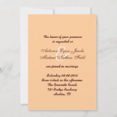 trouwerij met een trouwe western boerderij kaart (Achterkant)