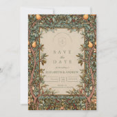 Trouwerij met Vintage Orchard Botanicals Save The Date (Voorkant)