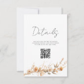 Trouwerij QR-code Detail Bijlage Kaart (Voorkant)