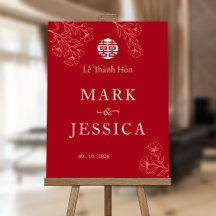 TROUWERIJ Red Song Hy Wedding