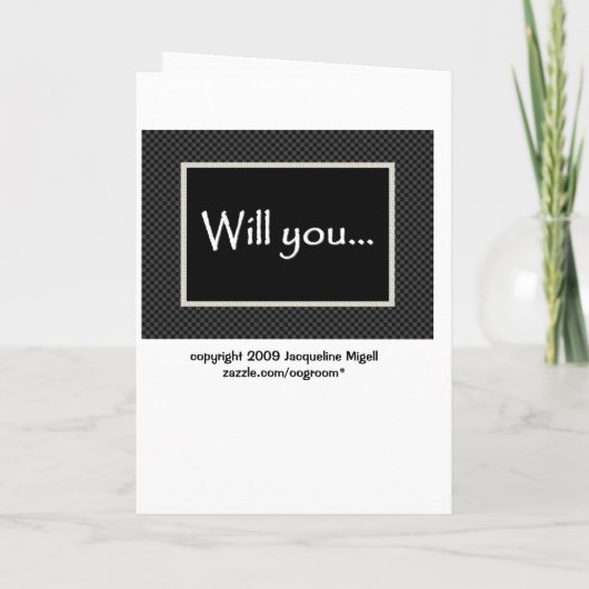 TROUWERIJ UITNODIGING - GRAppig (Achterkant)