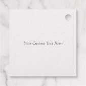 Trouwerijde Geschenkkaart van Klimmende Wijnrank,  Bedankjes Labels (Achterkant)