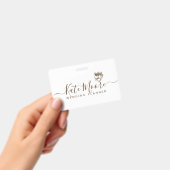TrouwEvent Planner Drie Hartjes Kroon met Script Badge (Handheld)