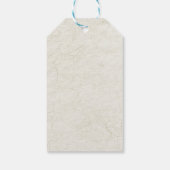 Trouwfavor Botanische Tuin Bedankt Cadeaulabel (Achterkant)