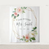 Trouwfeest achtergrond fotobooth voor toekomstige  wandkleed (Voorkant)