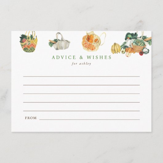 Trouwfeest Advies & Wensen Buiten de Markt Informatiekaartje (Voorkant)