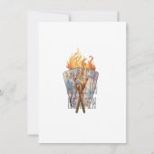 Trouwfeest BachelorX Party Kaart (Achterkant)