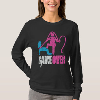 Trouwfeest Bruid en Bruidegom vrijgezellenfeest is T-shirt