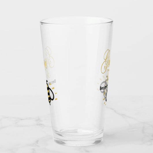 Trouwfeest Bruidegom Persoonlijk Glas (Links)