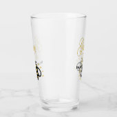 Trouwfeest Bruidegom Persoonlijk Glas (Rechts)