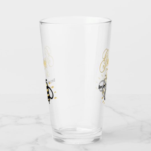 Trouwfeest Bruidegom Persoonlijk Glas (Rechts)