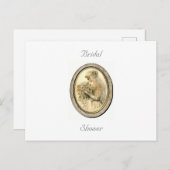 Trouwfeest Bruidsfeest Briefkaart (Voorkant / Achterkant)