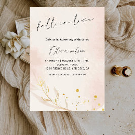 Trouwfeest Bruidsfeest - Elegante Herfst Bruid Kaart