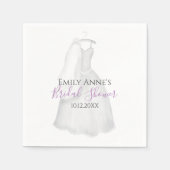 Trouwfeest Bruidsjurk Cute Pretty Bruid Servet (Voorkant)