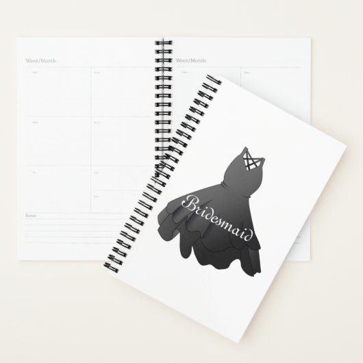 Trouwfeest Bruidsmeisje Jurk Planner (Display)