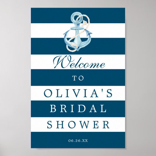 Trouwfeest Bruidssalon Ontvangstbord Poster (Voorkant)