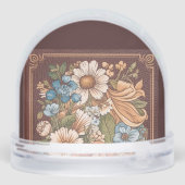 Trouwfeest Bruidsshower Oude Boek Nieuwe Hoofdstuk Sneeuwbol (Achterkant)