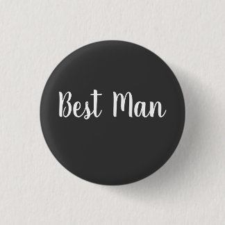 Trouwfeest Cadeau voor de Getuige van de Bruidegom Ronde Button 3,2 Cm