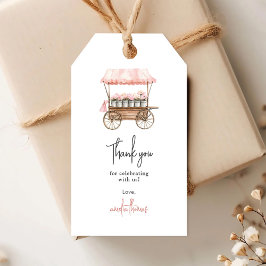 Trouwfeest Cadeautags voor 'Ze is van de markt' Cadeaulabel