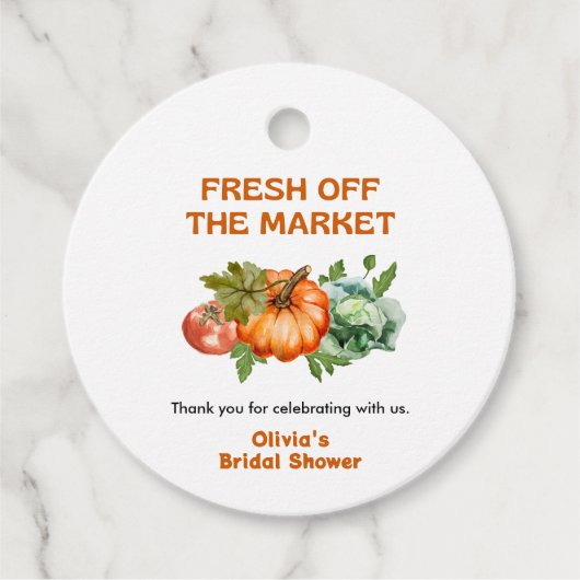 Trouwfeest Dank Je Wel Vers Vers Van De Markt  Bedankjes Labels (Voorkant)