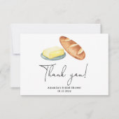 Trouwfeest Dank je wel voor 'Butter Together' Bedankkaart (Voorkant)
