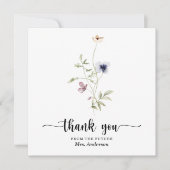 Trouwfeest Dankkaart voor Bruidsjonker Bedankkaart (Voorkant)