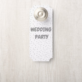 Trouwfeest Deur Ticket Deurhanger